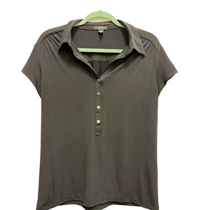 Alfani Black Button Down Shirt